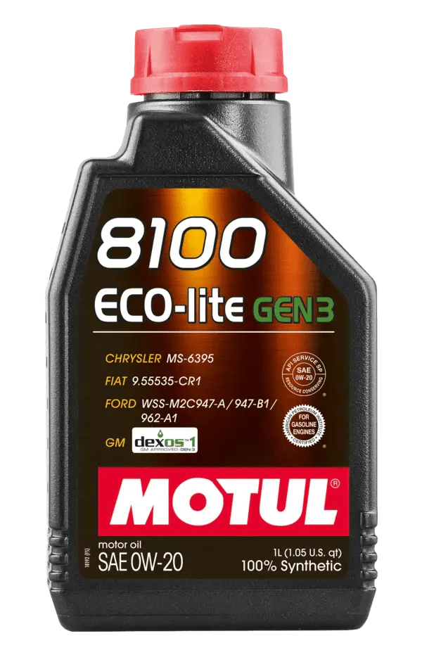 MOTUL 8100 0W-20 ECO-LITE GEN 3 #108534