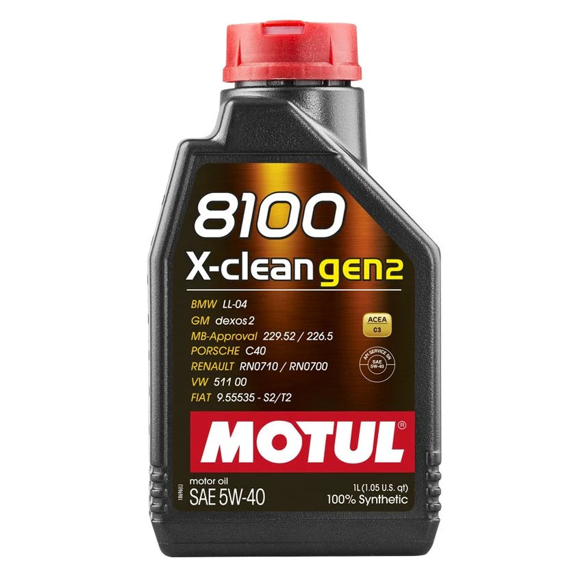 MOTUL 8100 5W-40 X-CLEAN GEN2, 1L #109761